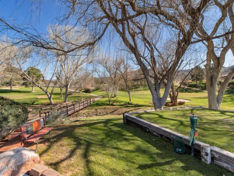 A bridge along the course